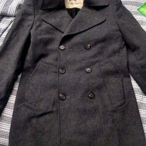 Burberry Men’s 100% Lamb's Wool jacket Peacoat 38R (Medium/Small)